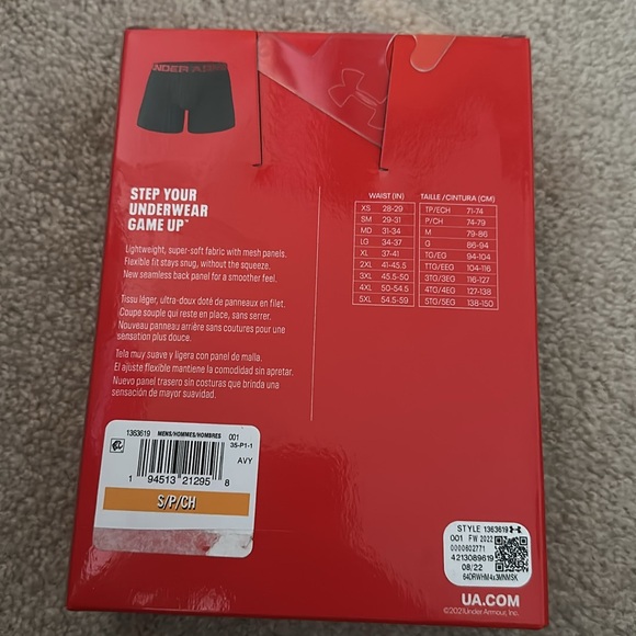 🔴 Under Armor Men's Tech Boxer 6in 2pk - Picture 5 of 5